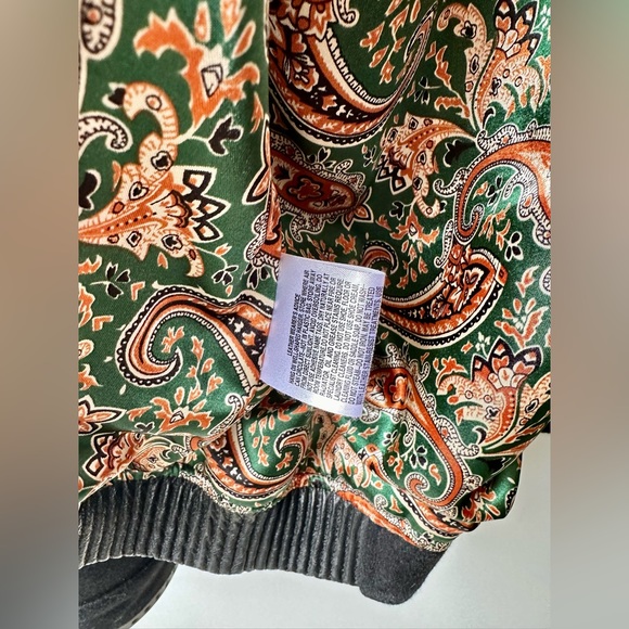 EUC MISSANI Le Collezioni Cashmere Blend Leather Trim Jacket, size XL - Picture 8 of 15